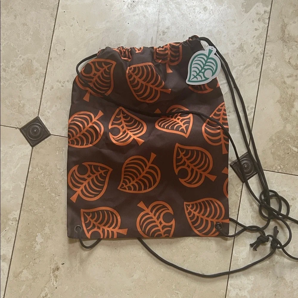 Nintendo Animal Crossing Brown and Orange Bag